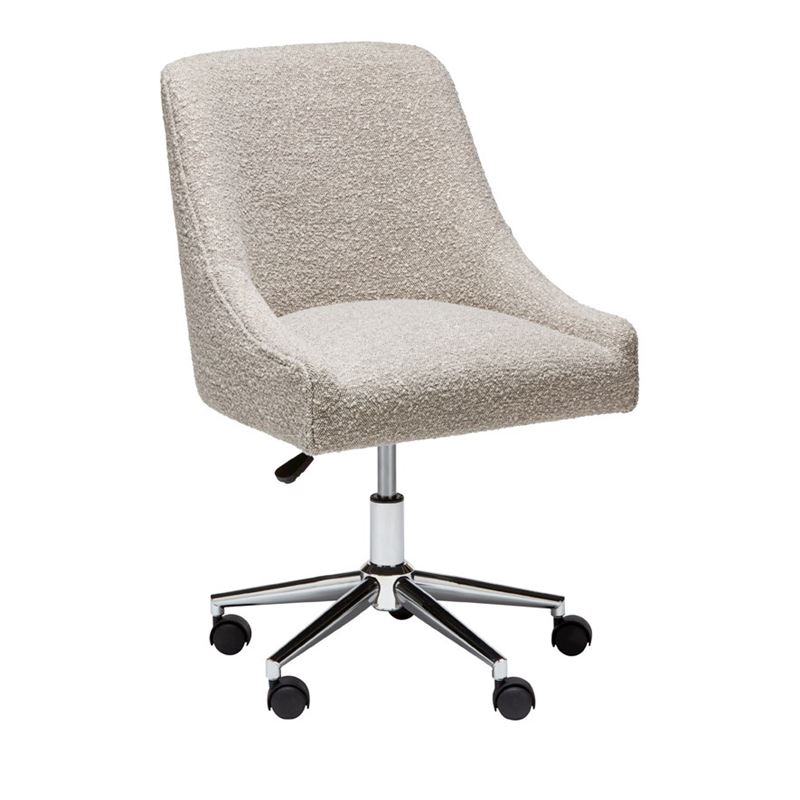 Neville Natural Boucle Desk Chair