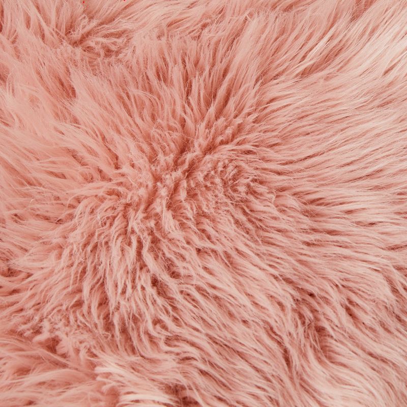 Pink Round Polar Rug