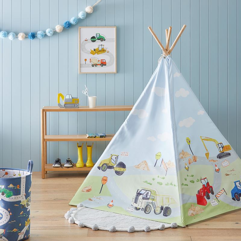 Truck Town Blue Teepee