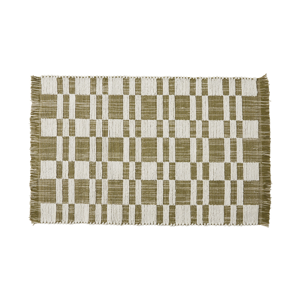 Curtis Khaki Indoor Mat