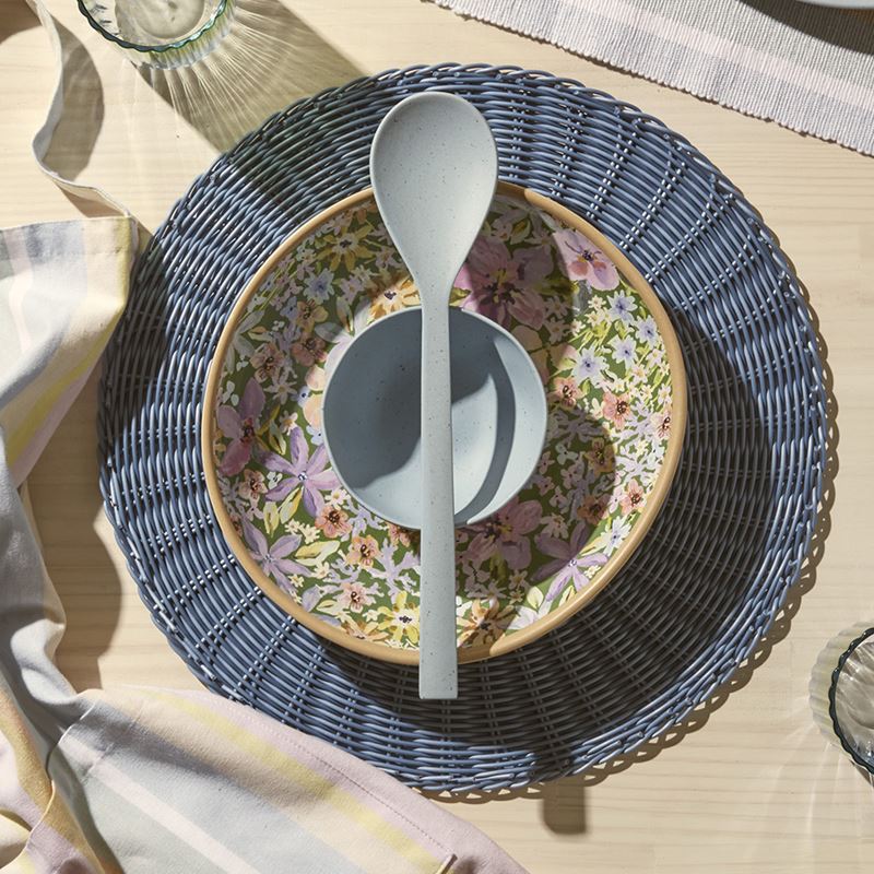 Capri Bamboo Blue Servingware