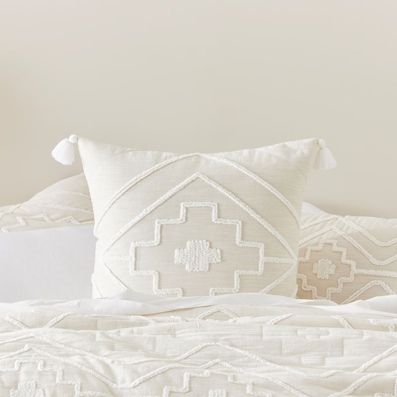 Oslo Tufted Natural Quilted Quilt Cover Separates