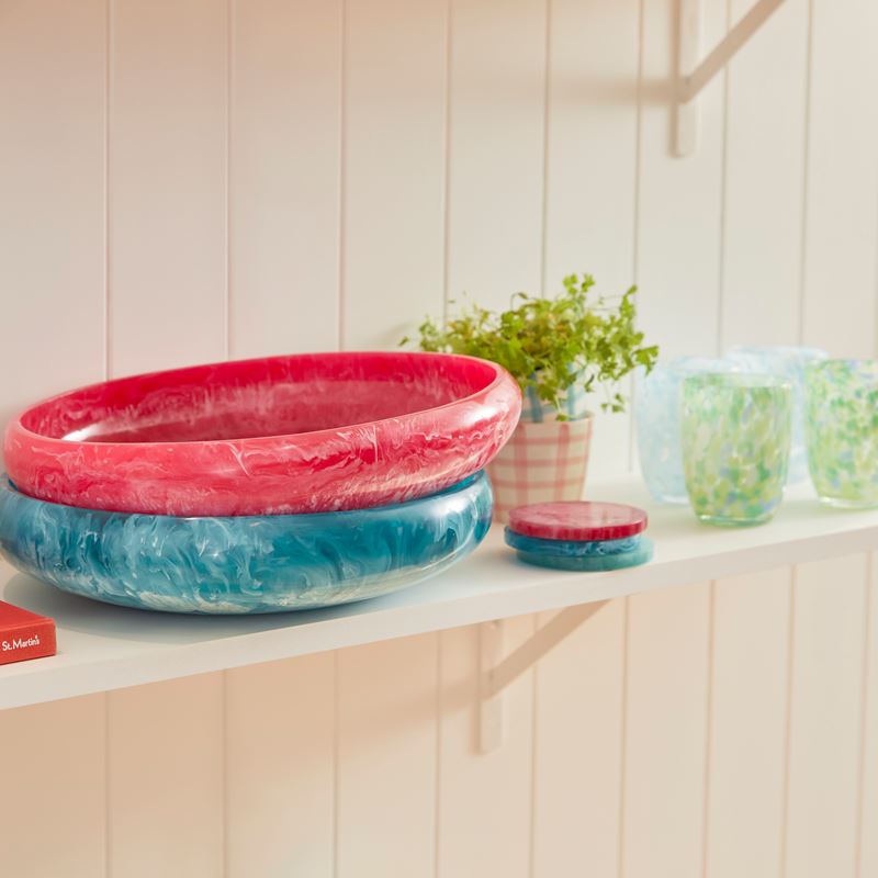 Calypso Multi Resin Coasters Set of 4