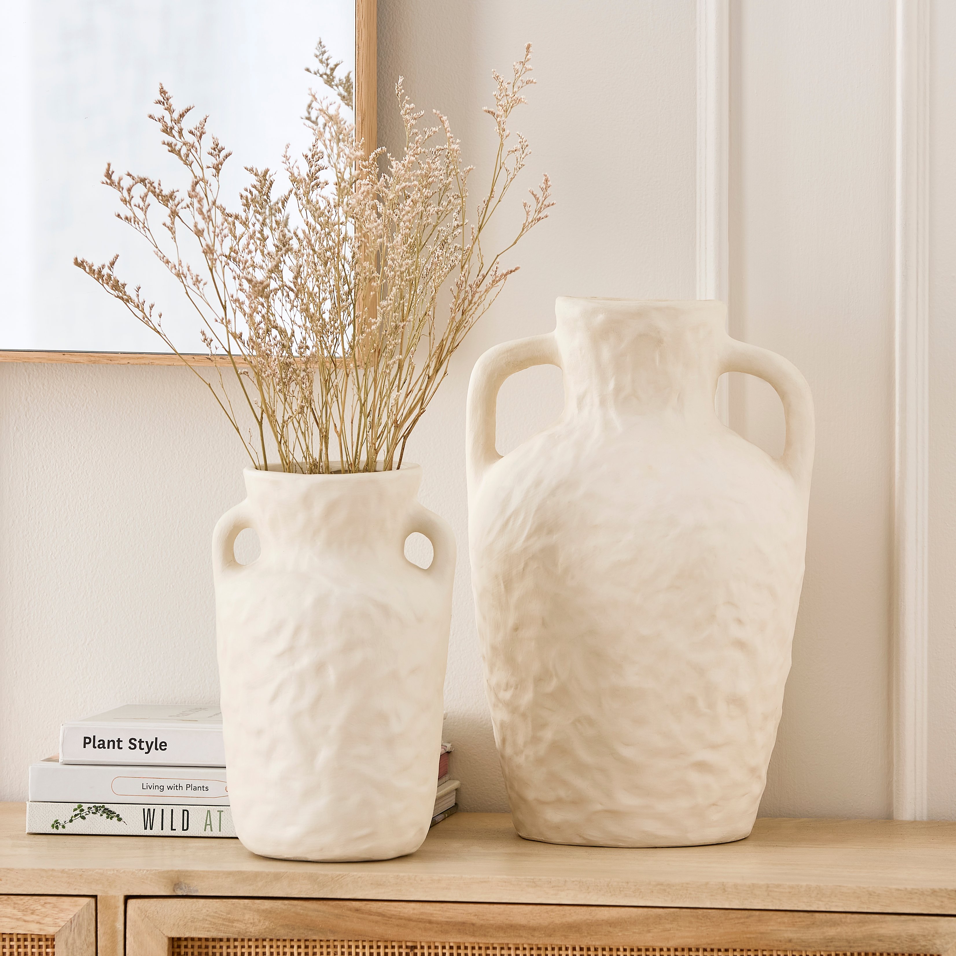 Centro White Vase