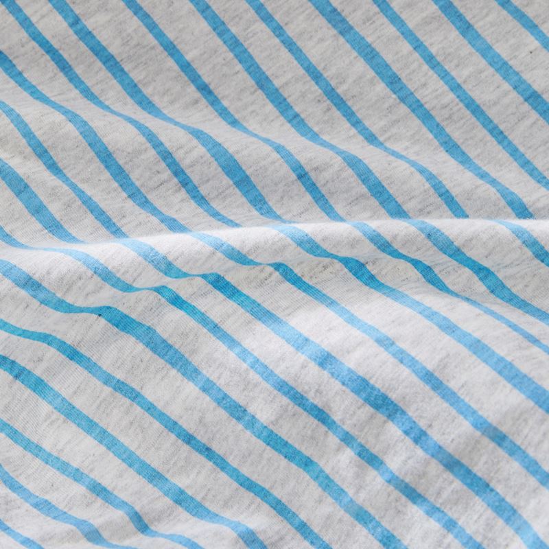 Happy Little Dinos Grey Marle Quilted Jersey Cot Quilt Cover Set