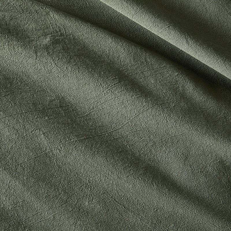 Stonewashed Cotton Basil Sheet Set
