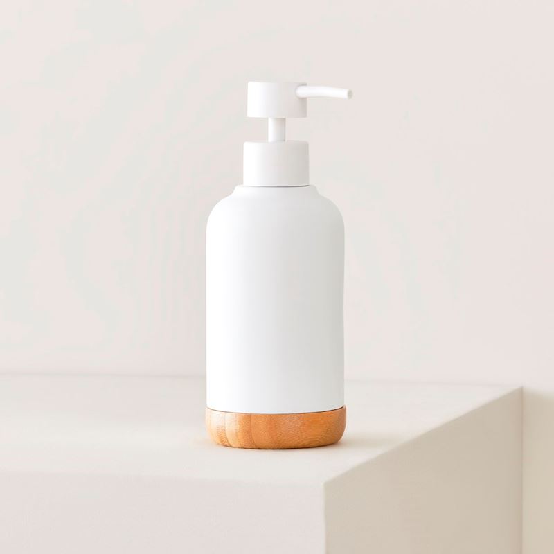 Clayton White Bathroom Accessories