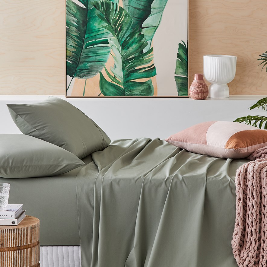 Fresh Cotton Percale Stem Sheet Separates