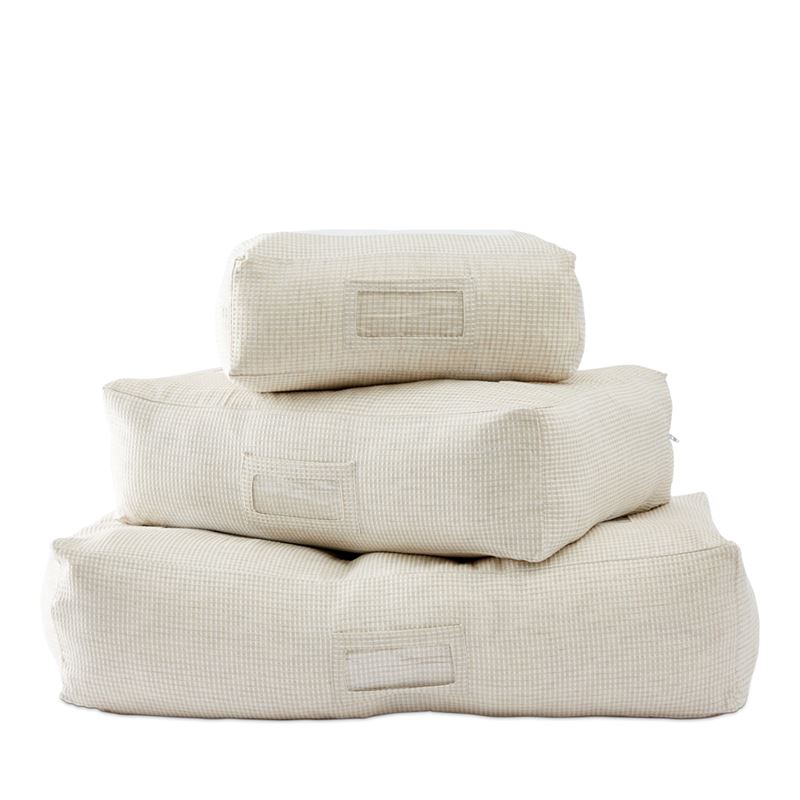 Cotton Linen Waffle Storage Bags