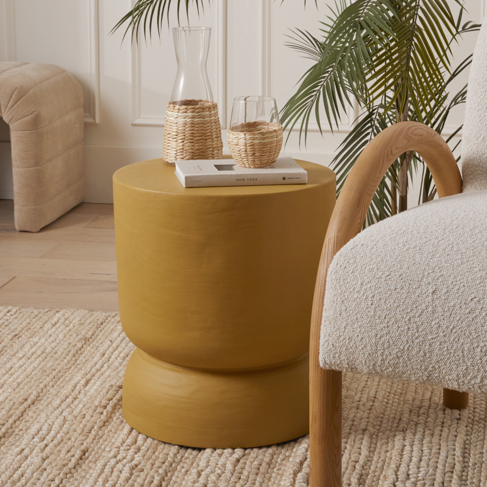 Apollo Mustard Side Table
