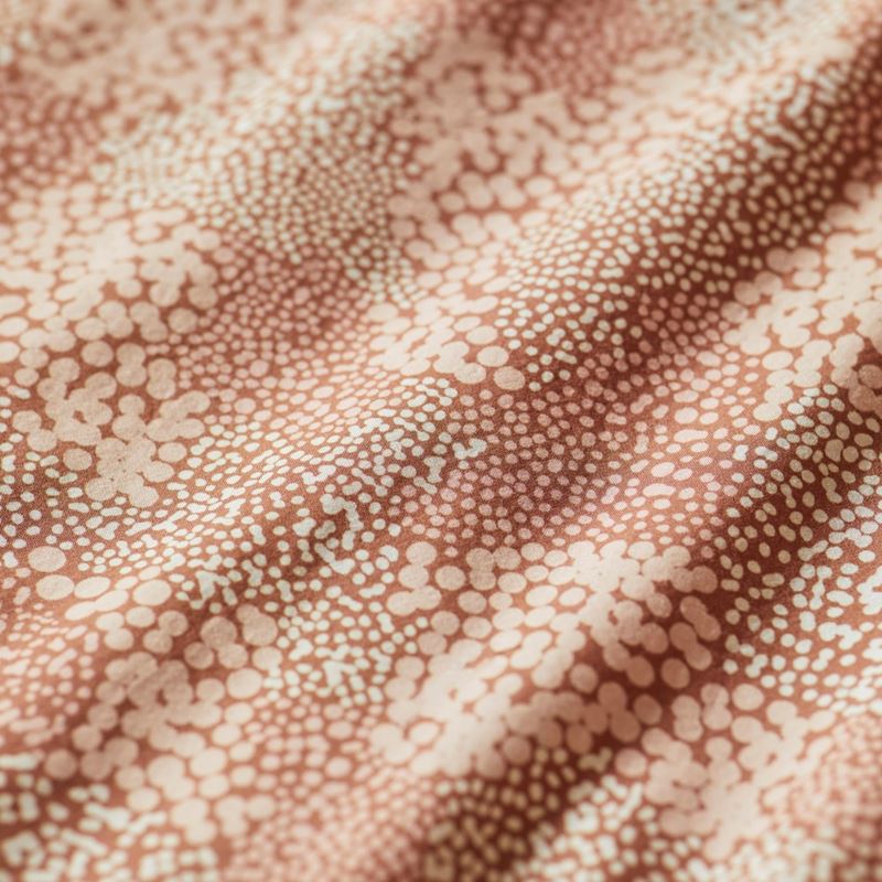 Cungelella Bilabila Pink Clay Cot Quilt Cover Set