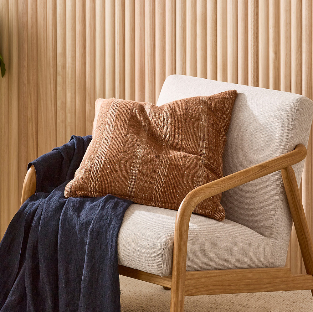 Luxembourg Caramel Cushion