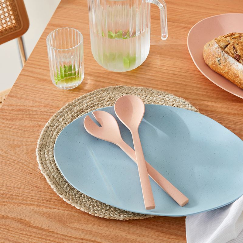 Capri Pink Bamboo Servingware