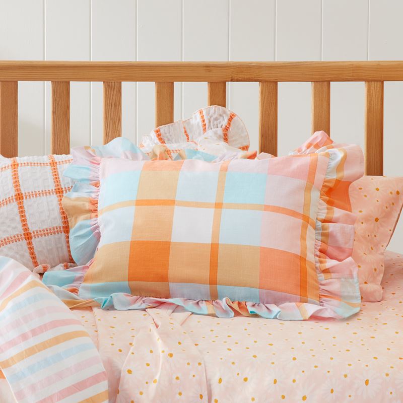 Remi Ruffle Sorbet Quilt Cover Set