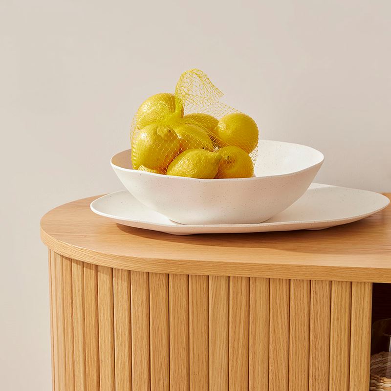 Capri Ivory Bamboo Servingware