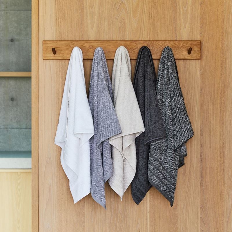 Flinders Graphite Marle Towel Range