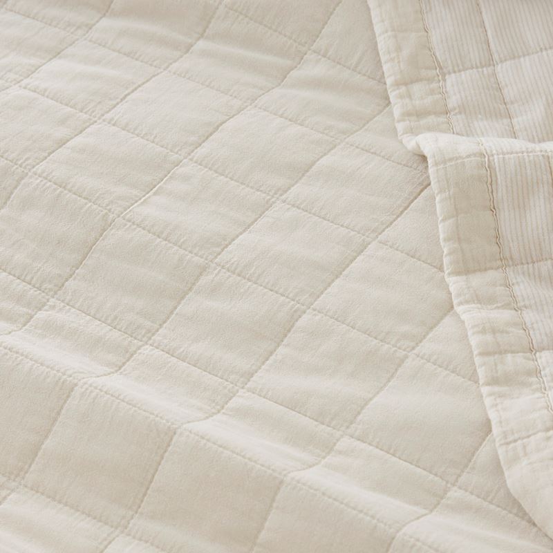 Mosman Sand Quilted Quilt Cover Separates