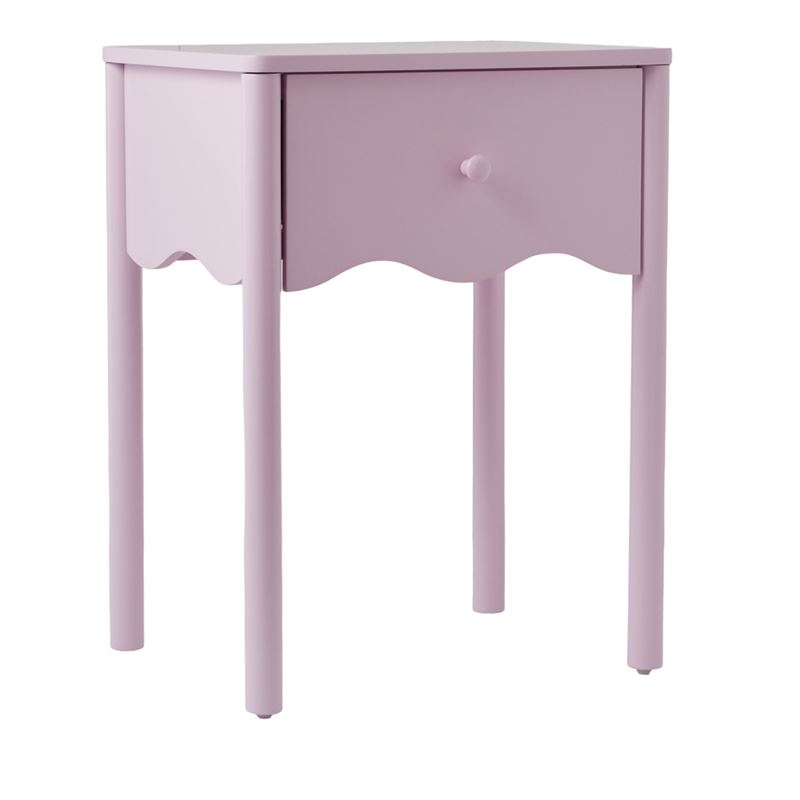 Willow Lilac Bedside Table