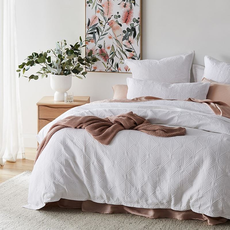 Villa White Quilt Cover Separates