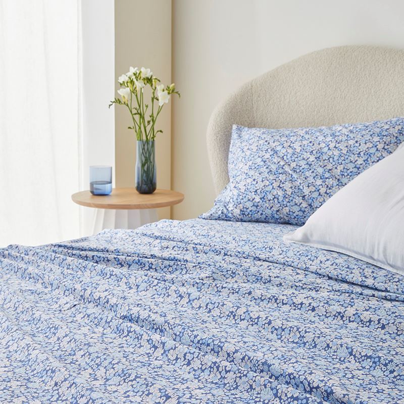 Libertine French Blue Printed Sheet Set