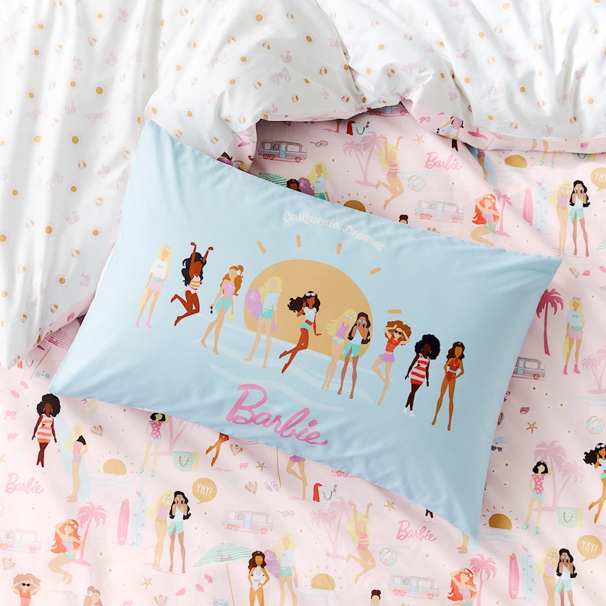 Barbie Sky California Dreams Pillowcase