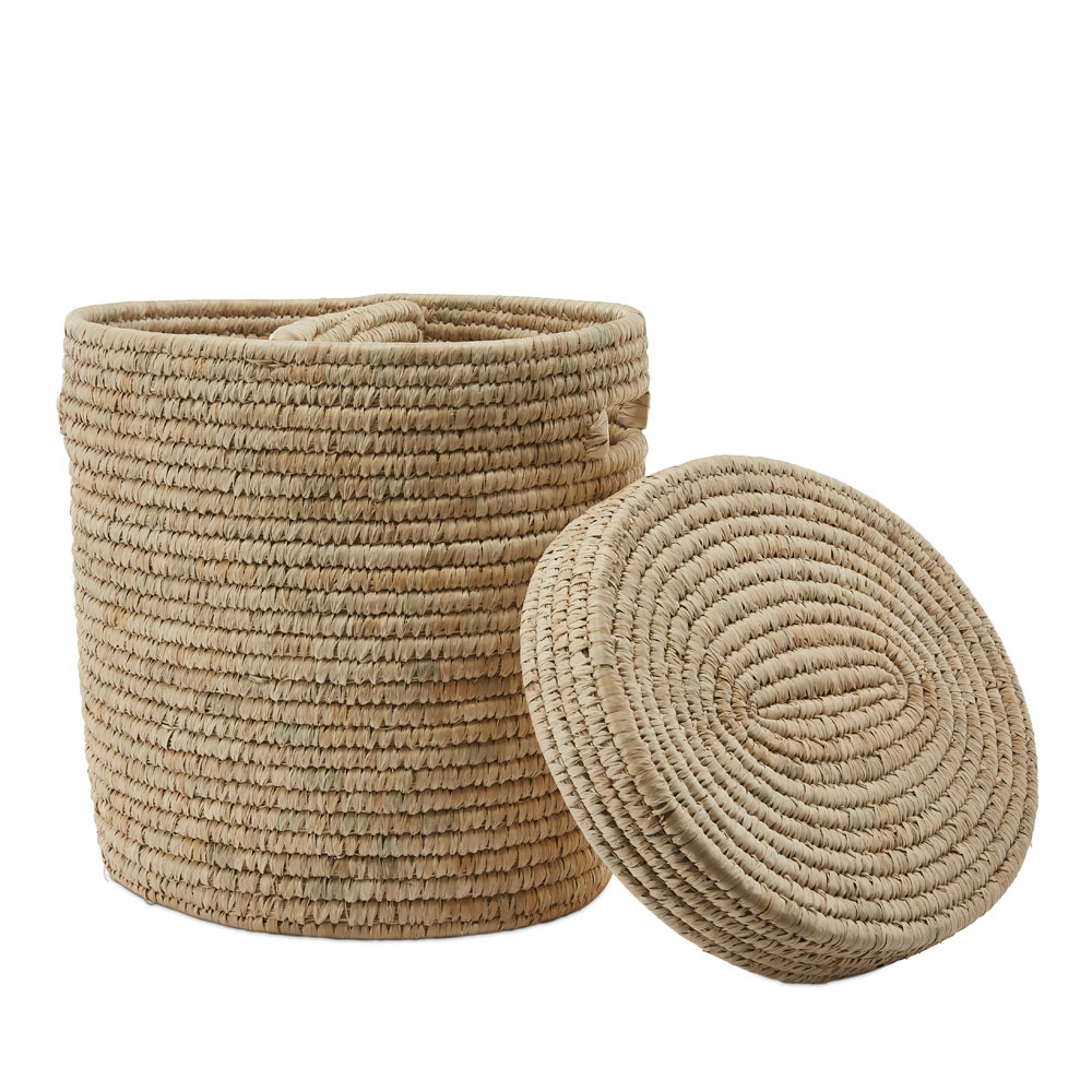 Masai Natural Divided Laundry Basket