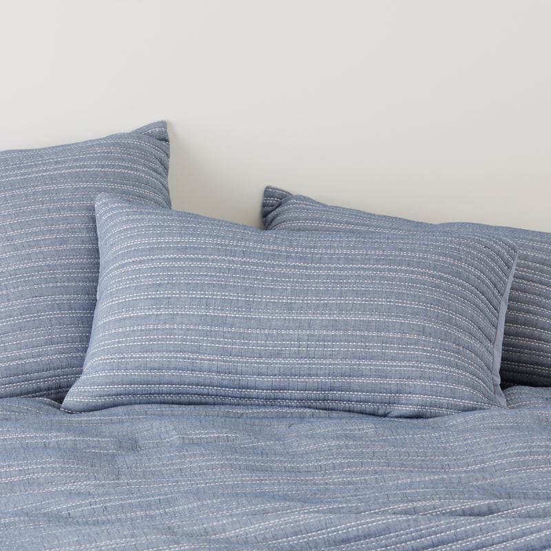 Hayman Chambray Quilted Quilt Cover Set + Separates