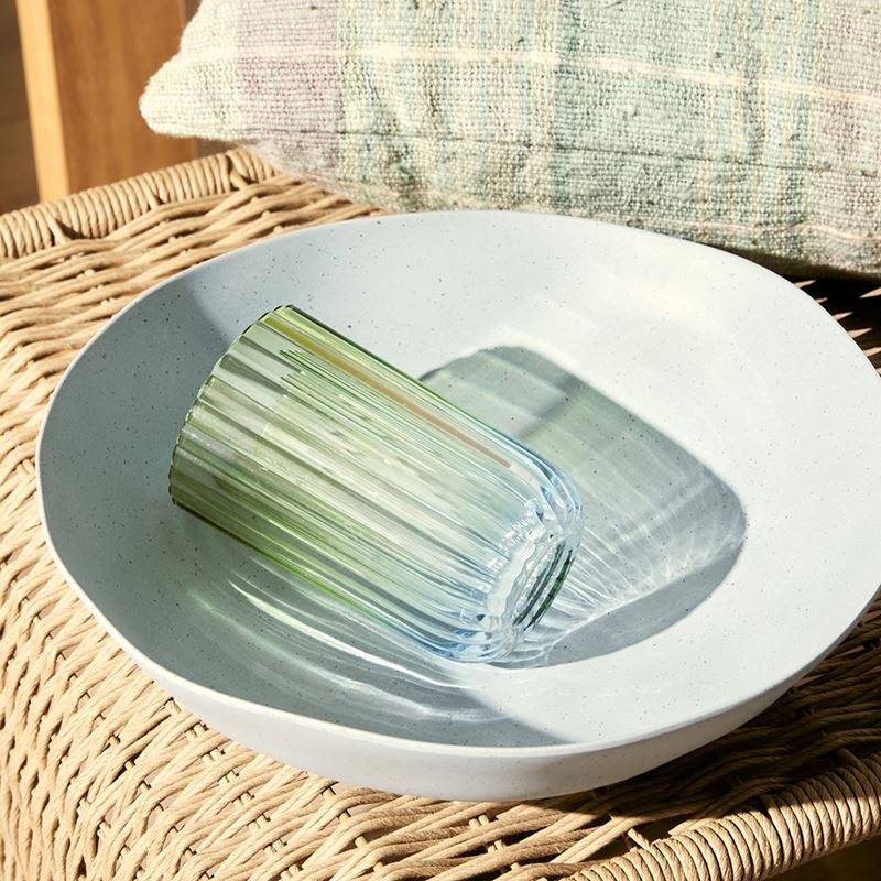 Positano Blue & Green Drinkware