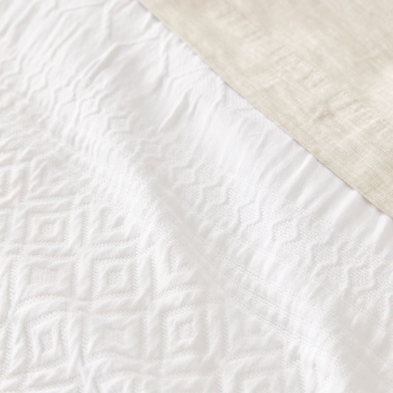 Arti Matelasse White Quilt Cover Separates