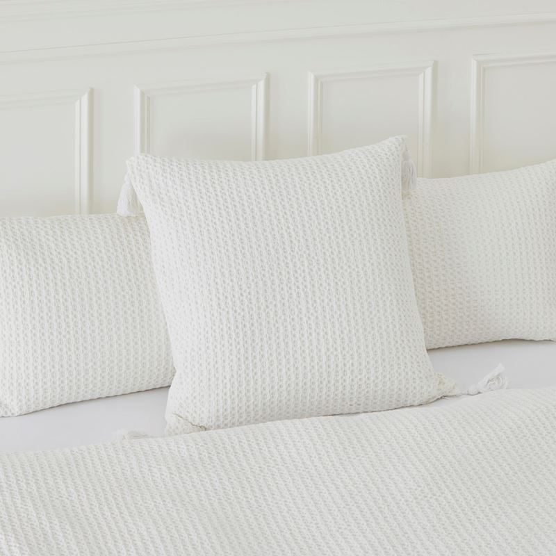 Ren Waffle White Quilt Cover Separates