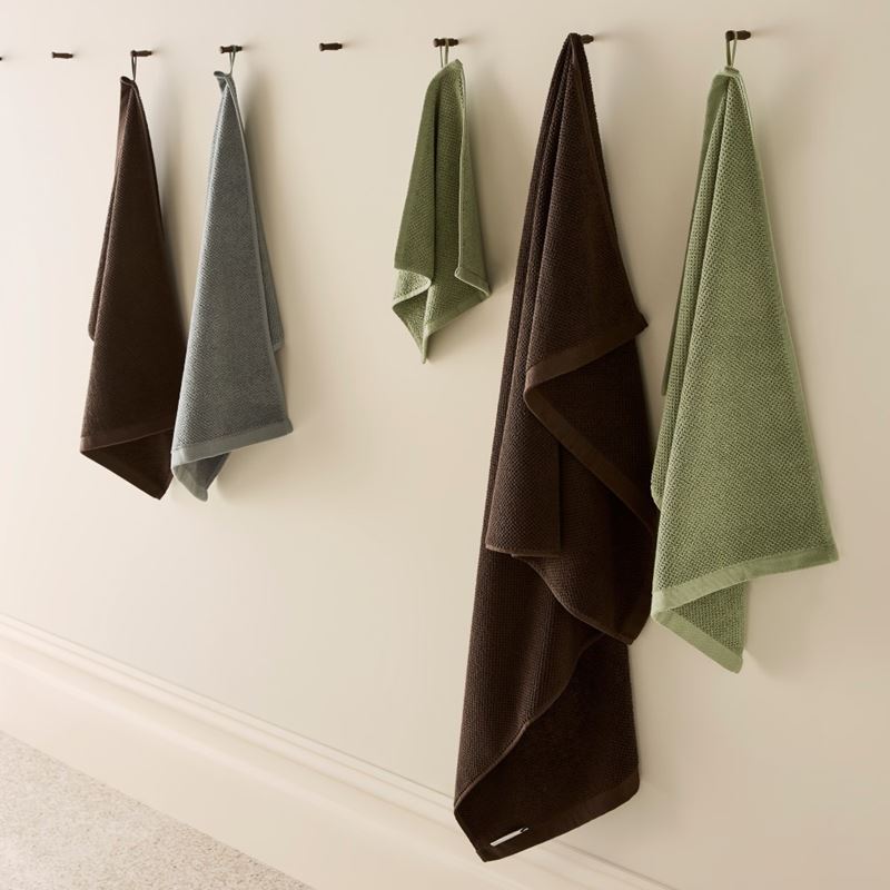 Savannah Coal Textured Towel Range