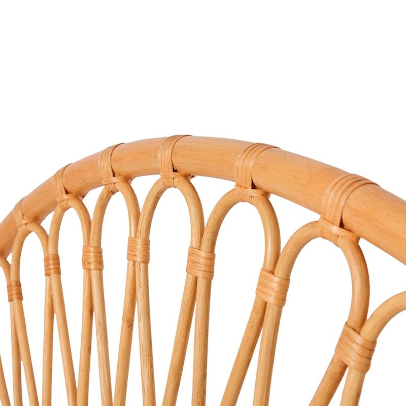 Bahama Rattan Bedhead Honey Half Moon