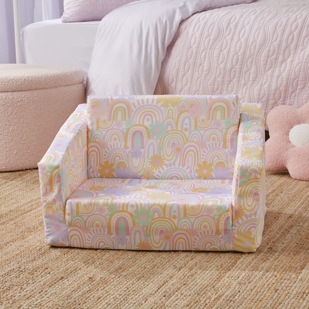 Sunshine & Rainbows Pastels Flip Out Sofa