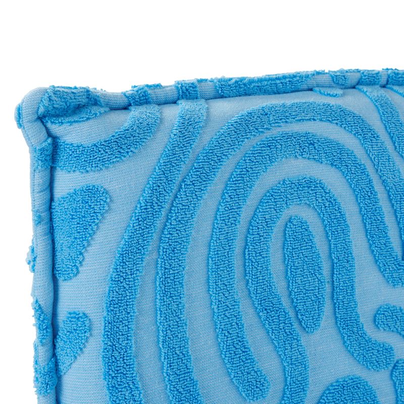 Samoa Blue Beach Padded Towel Chair