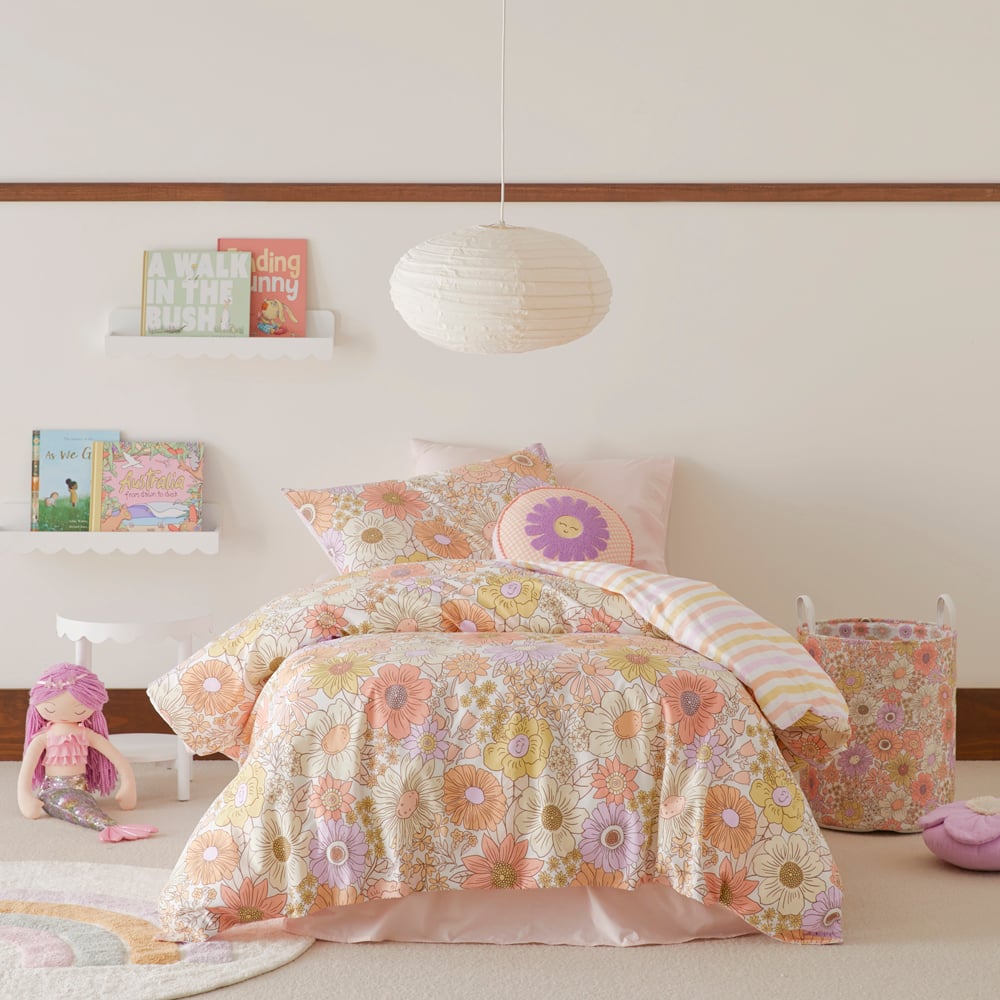 Farrah Sunset Floral Quilt Cover Set