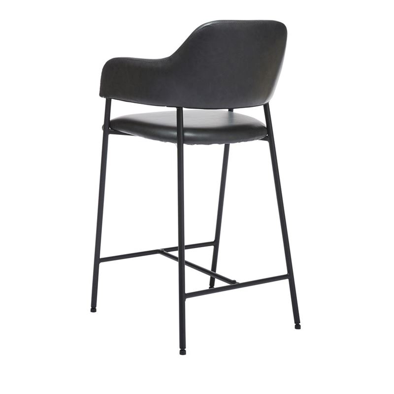 Rhodes Black Counter Stool