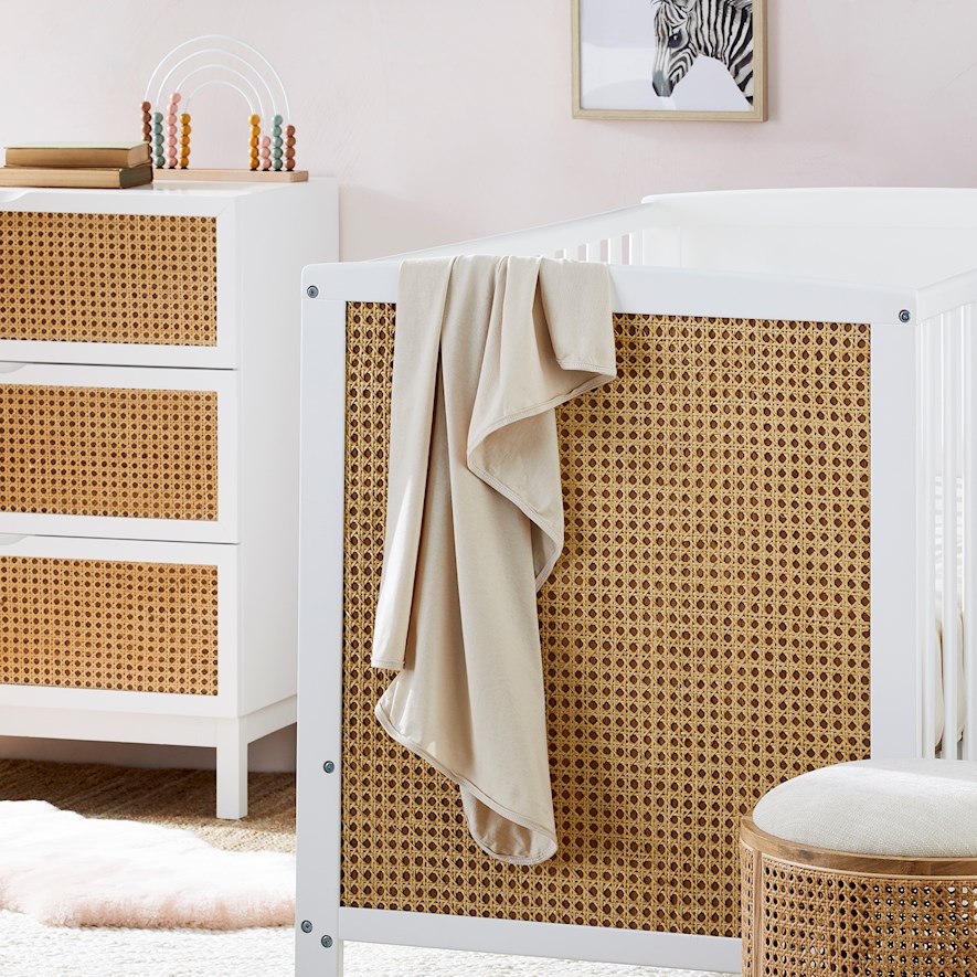 Cotton Jersey Natural Swaddle