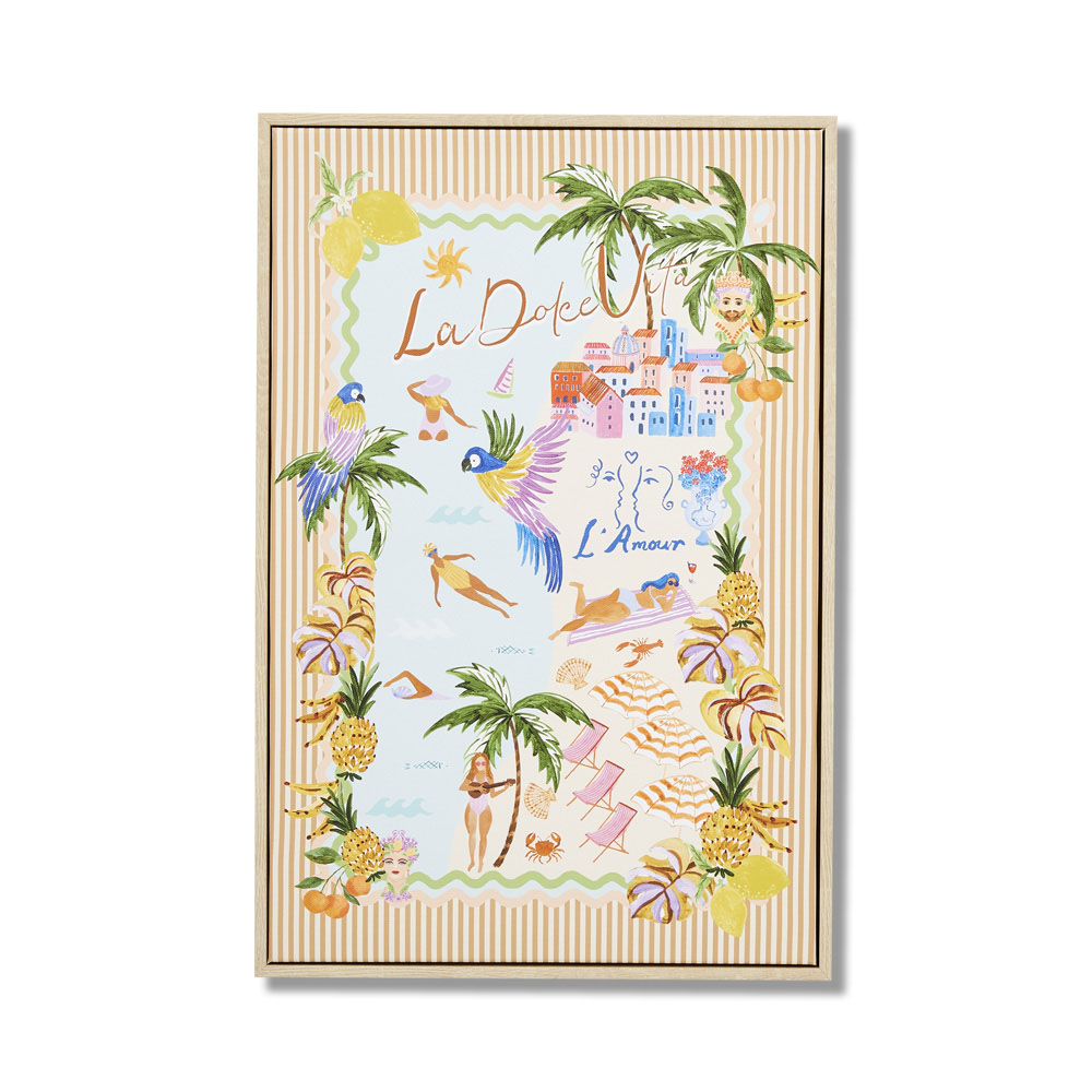 La Dolce Vita Small Holiday Wall Art