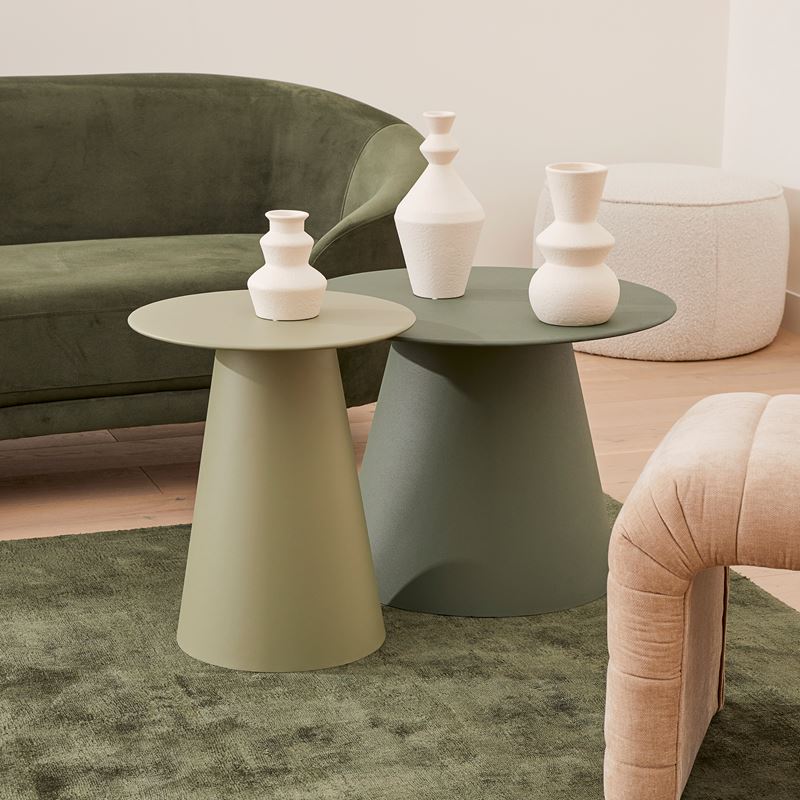 Sonora Light Sage Side Table