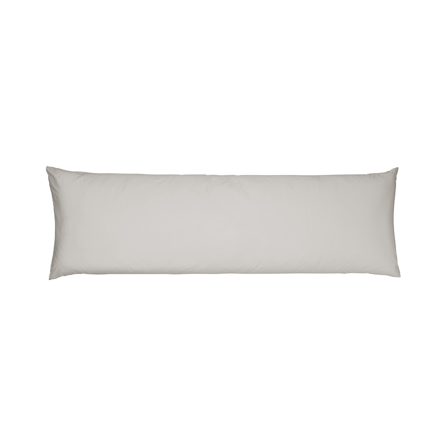 Fresh Cotton Percale Cloud Grey Body Pillowcase