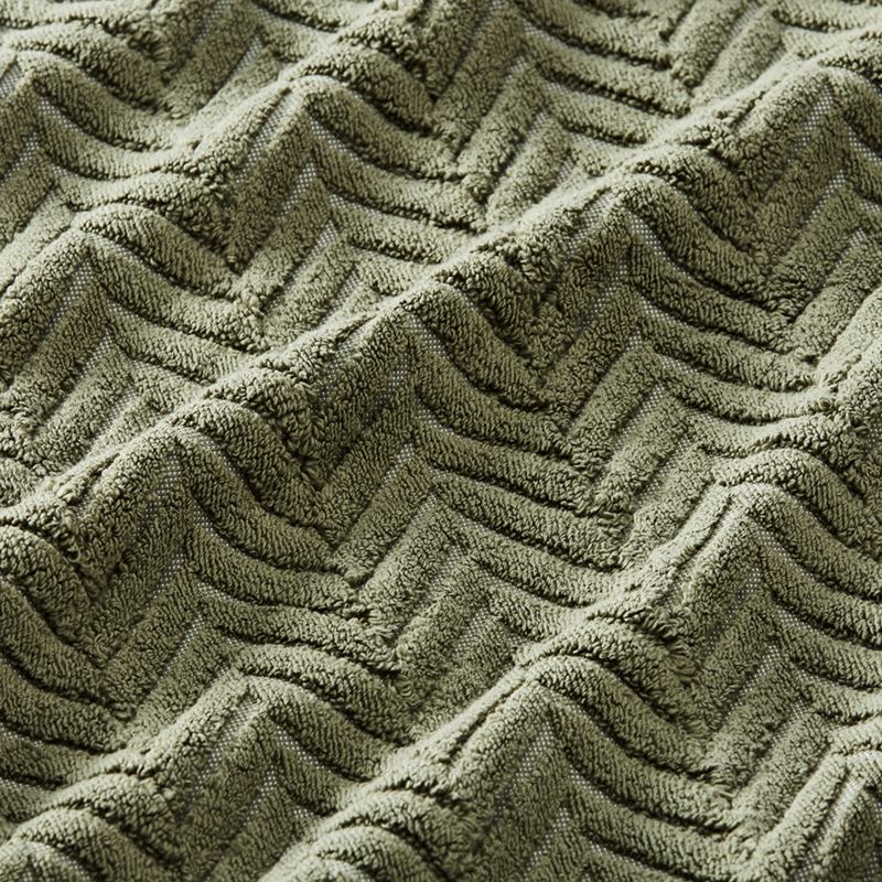 Mimosa Avocado Marle Textured Towel Range