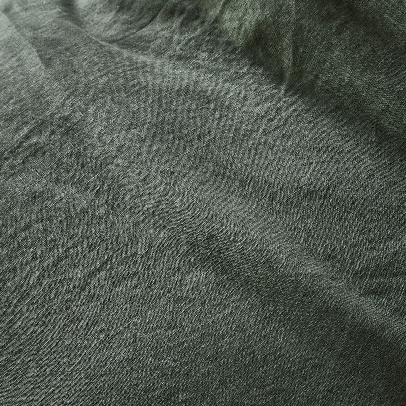 Vintage Washed Linen Thyme Quilt Cover Separates