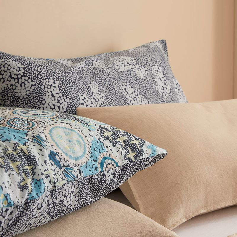 Cungelella Kalkatungu Blue Quilt Cover Set + Separates