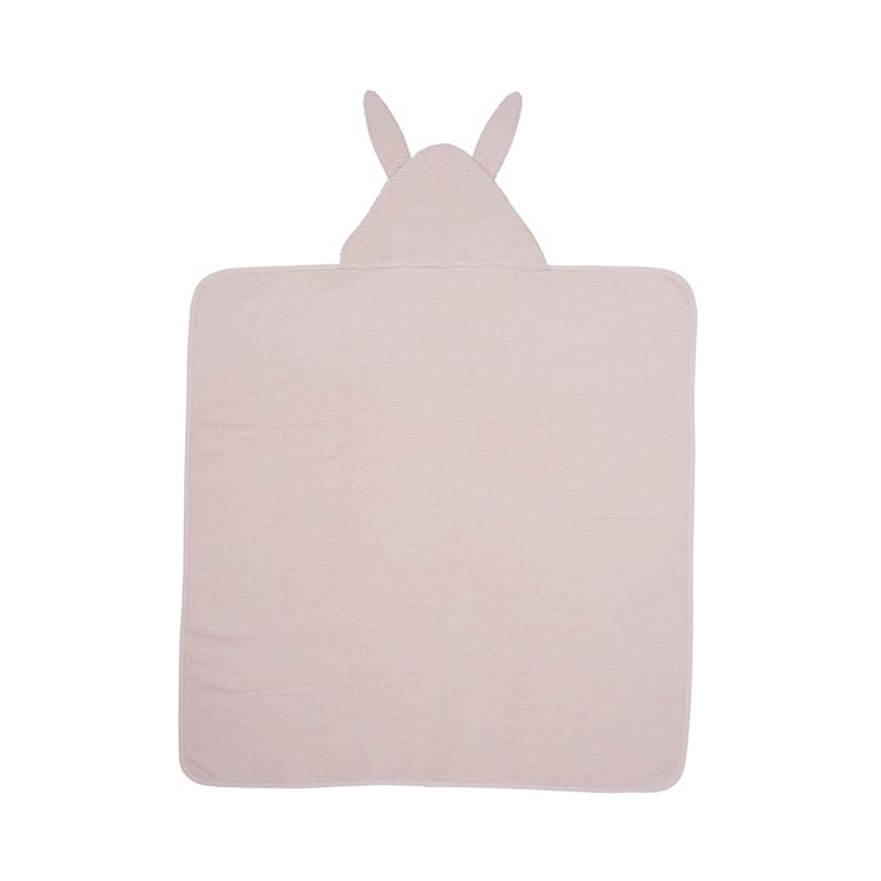 Baby Bath Time Bunny Hooded Towel