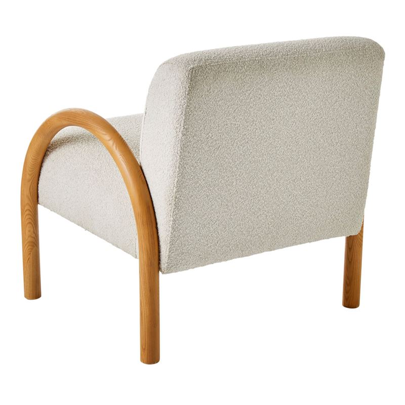 Salo Snow Boucle & Ash Chair