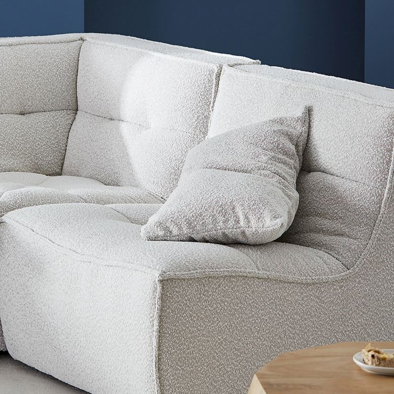 Otis Snow Boucle Long Cushion