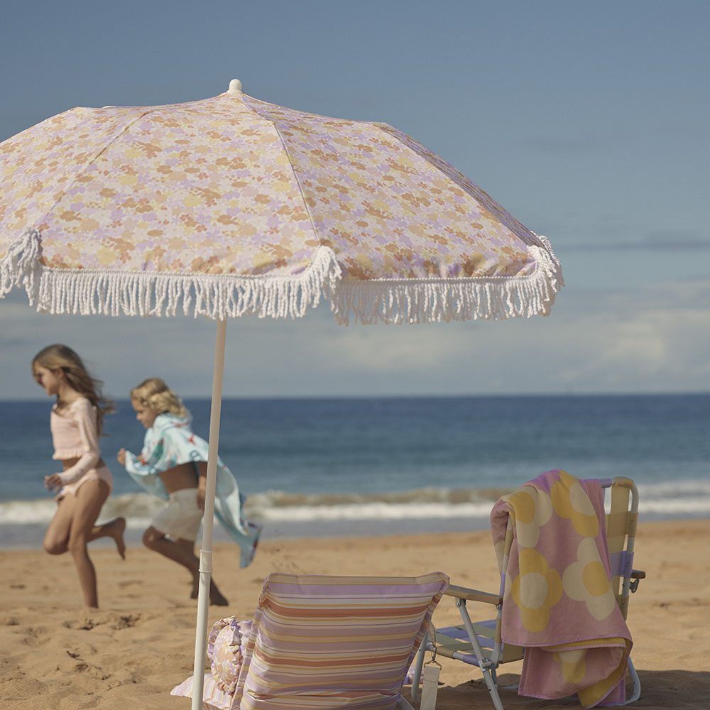Bronte Floral Beach Umbrella