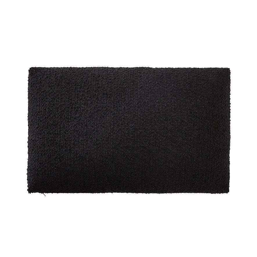 Greenwich Black Boucle Cushion