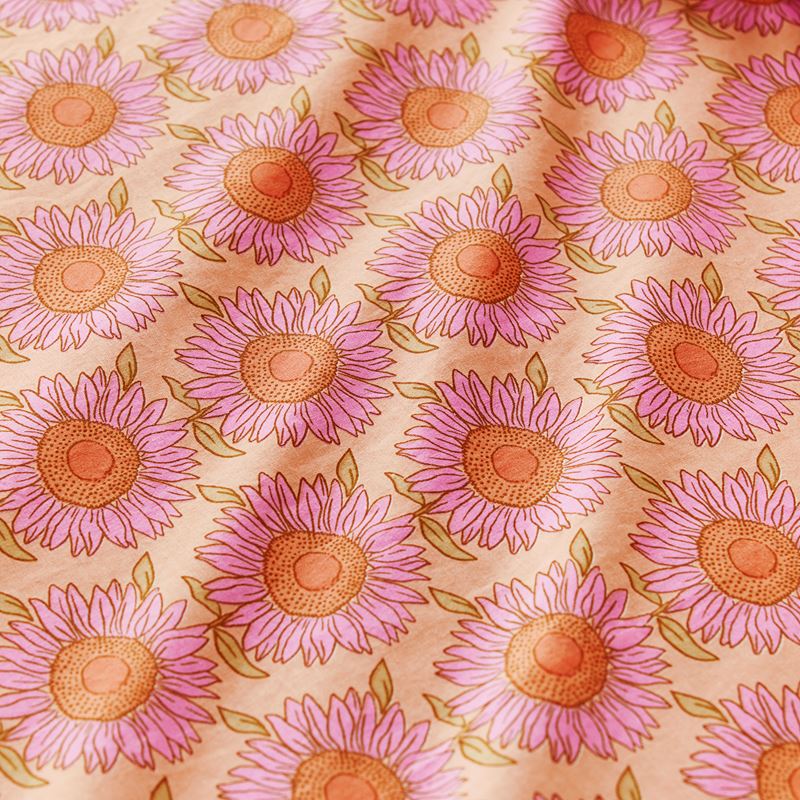 Sunflower Stonewashed Sunset  Quilt Cover Set
