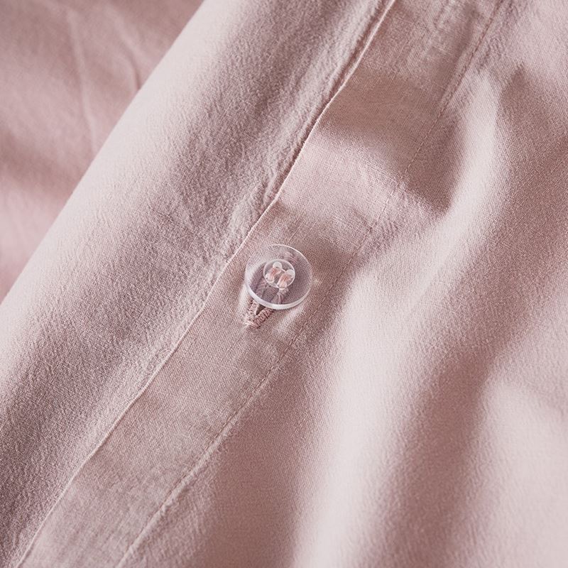 Stonewashed Cotton Violet Quilt Cover Separates